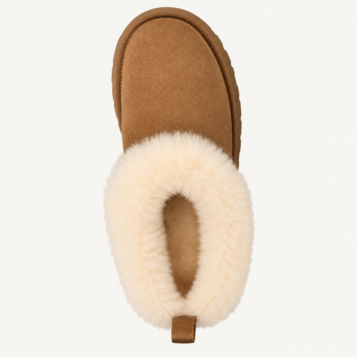 Savicce Fluff Platform Boot - Chestnut
