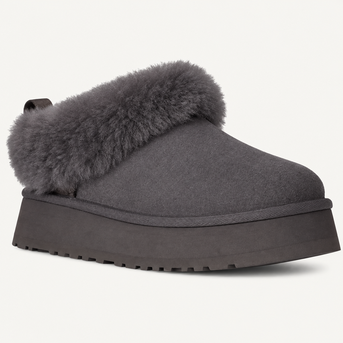 Savicce Fluff Platform Boot - Grey
