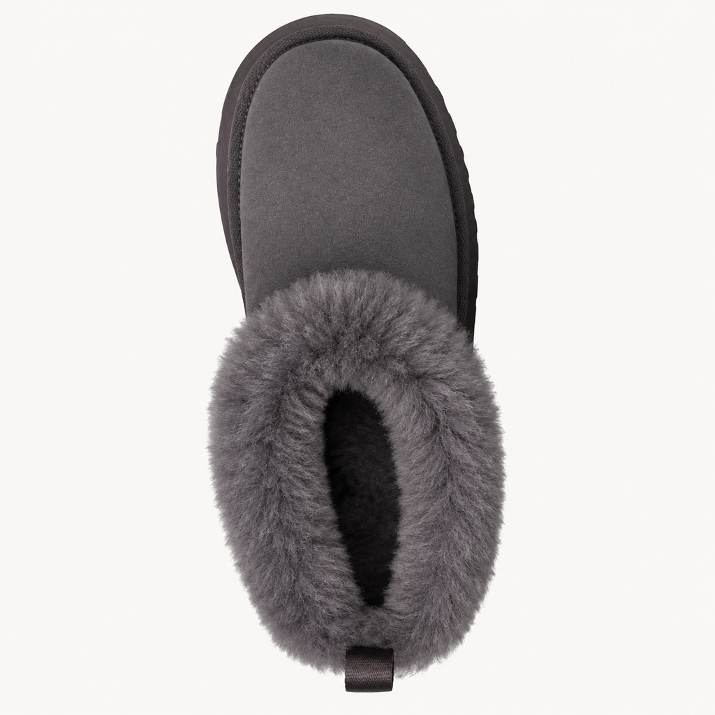 Savicce Fluff Platform Boot - Grey