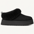 Savicce Fluff Platform Boot - Black