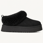 Savicce Fluff Platform Boot - Black