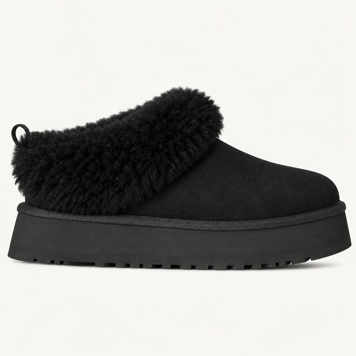 Savicce Fluff Platform Boot - Black