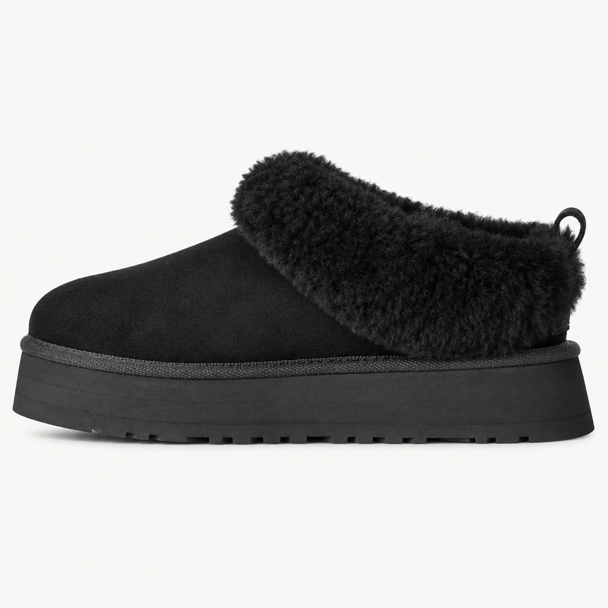 Savicce Fluff Platform Boot - Black