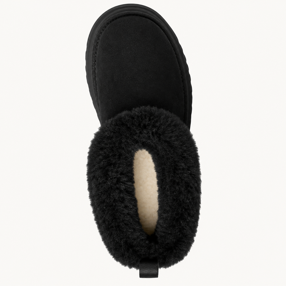 Savicce Fluff Platform Boot - Black